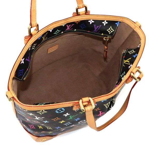 LOUIS VUITTON Monogram Multicolor Sharleen GM Tote Bag Noir M93215 90278709 - Picture 5 of 11